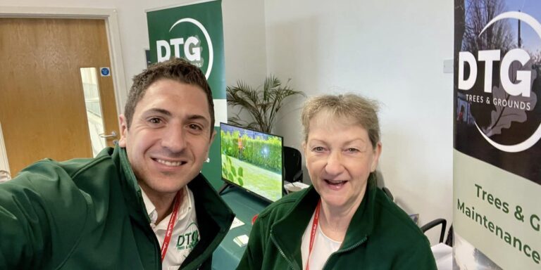 Devon Trees & Grounds Ltd team at an indoor event.